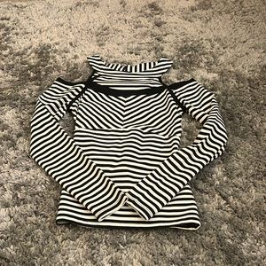 Bebe off the shoulder top